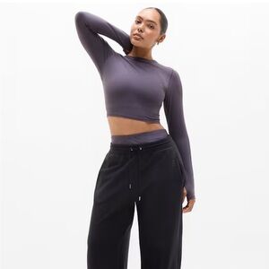 Simone Biles Forever Fleece Mid Rise Barrel Pant